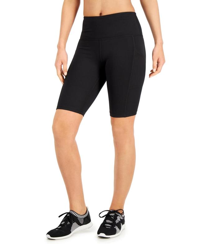 Id Ideology Womens Compression High-Rise 10 Bike Shorts, Created for Macys Product Image