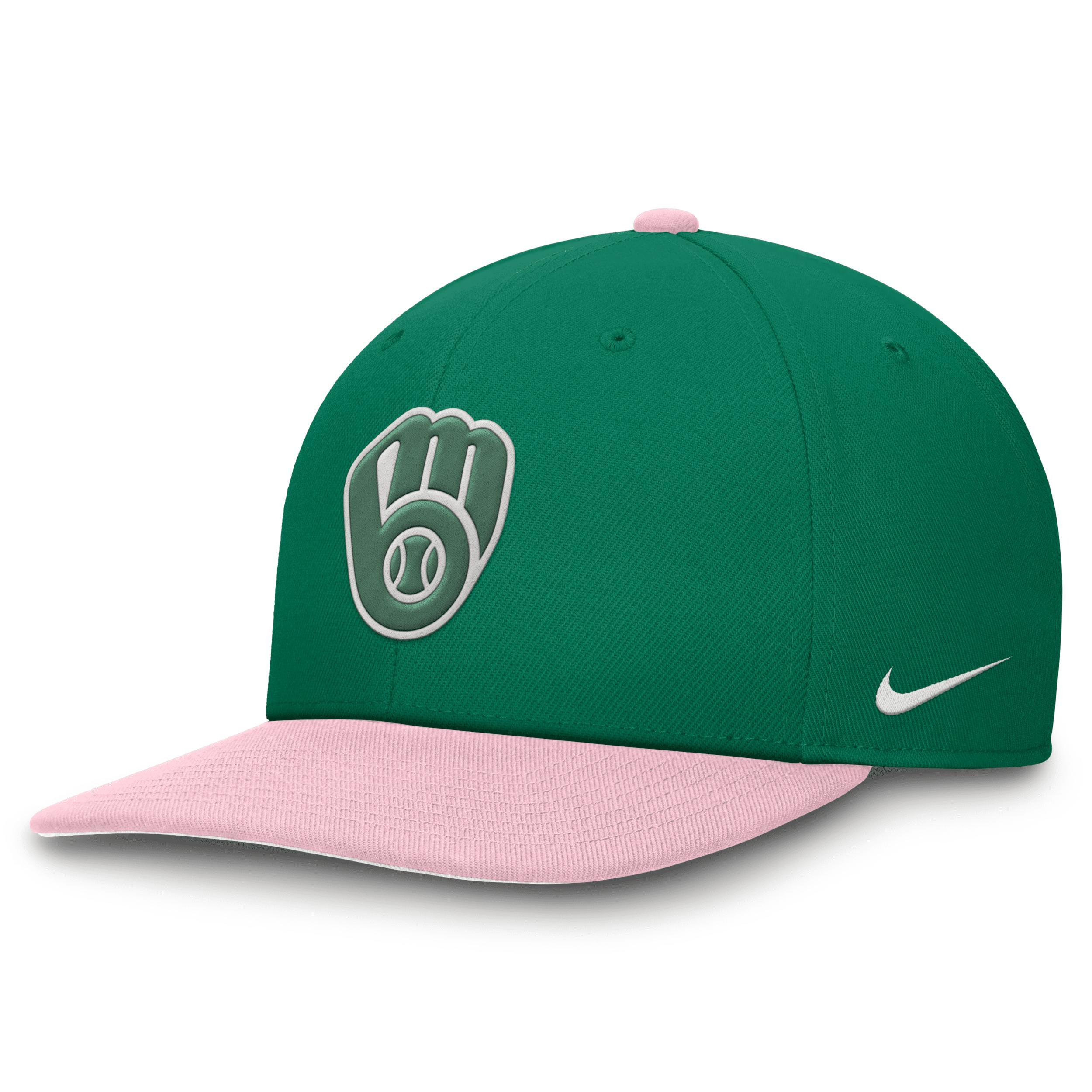 Miami Marlins Malachite Pro Nike Unisex Dri-FIT MLB Adjustable Hat Product Image