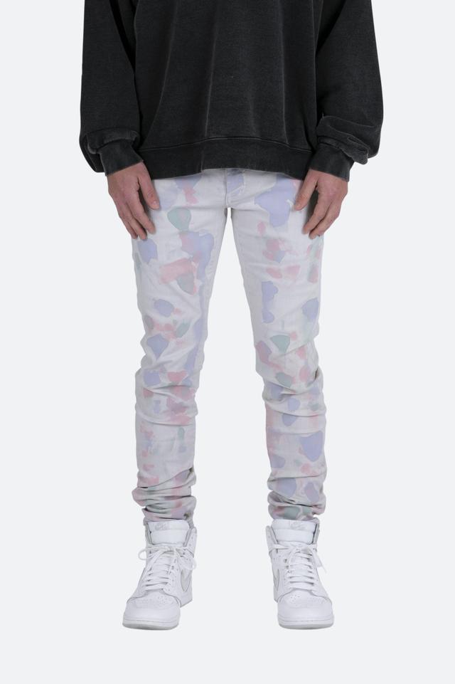 M363 Painted Slim Denim - Off White Product Image