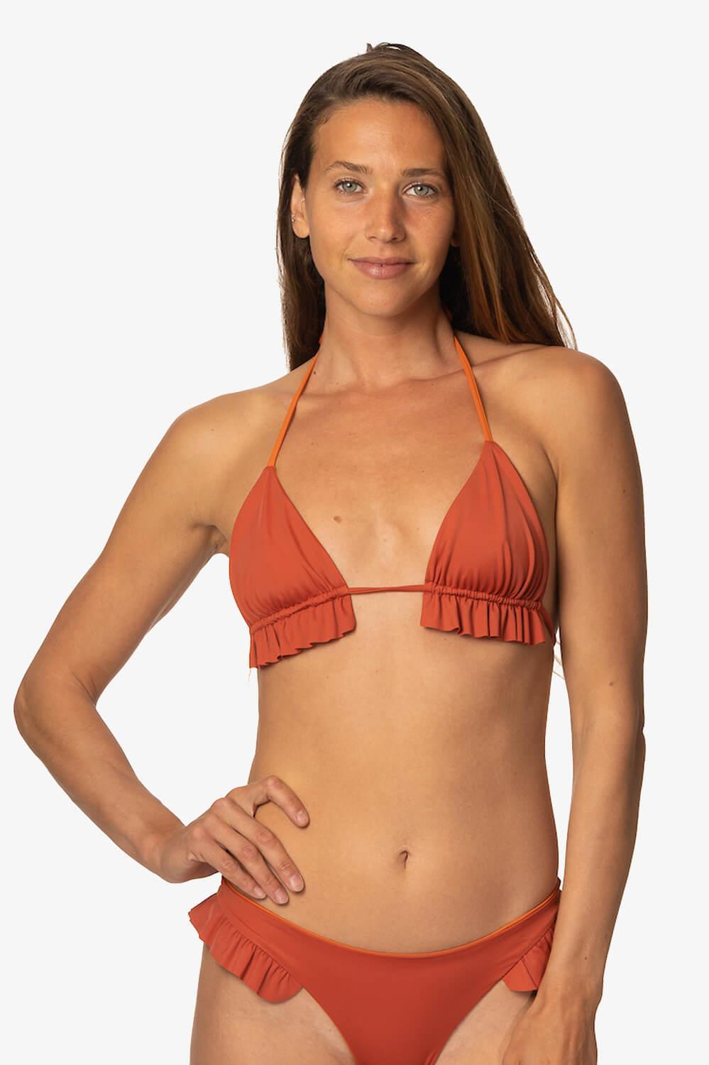 Pavones Bikini Top - Ginger Female Product Image