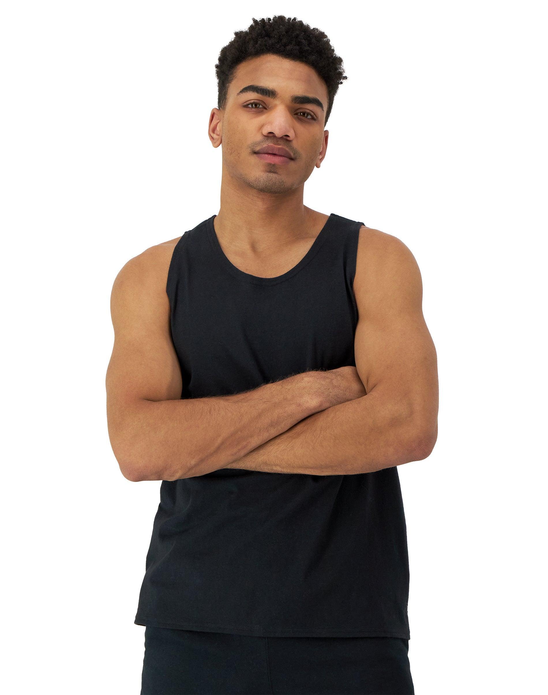 Mens Champion Got Game Tank, C Logo Black L product image