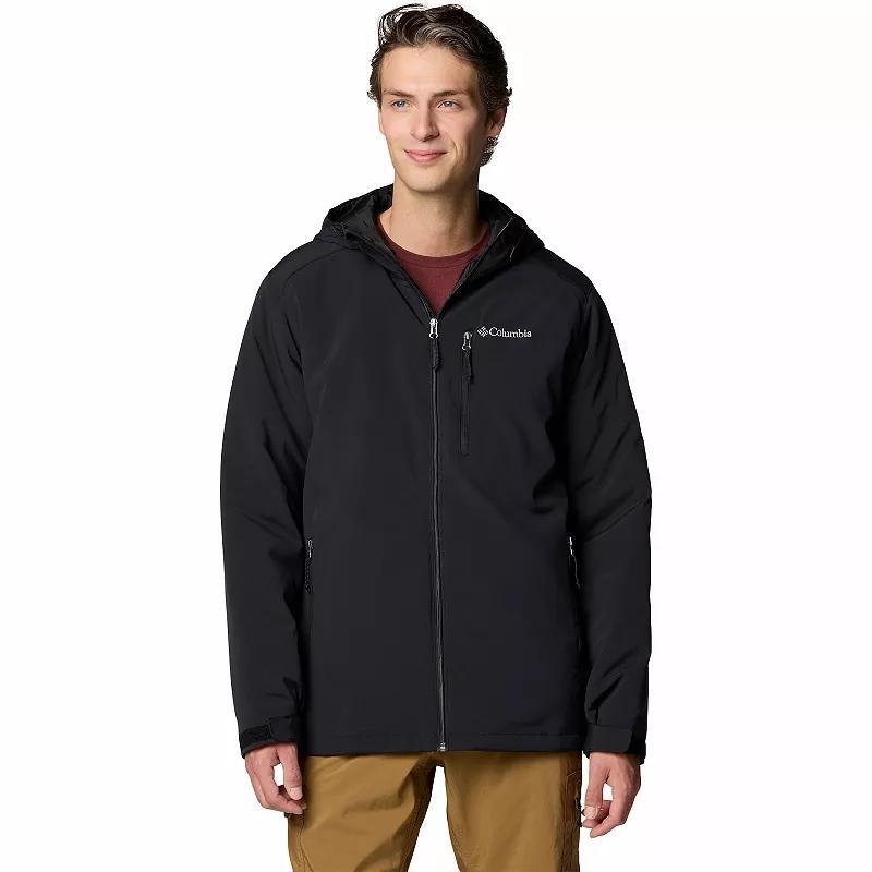 Mens Columbia Gate Racer II Midweight Hooded Soft Shell Jacket Product Image