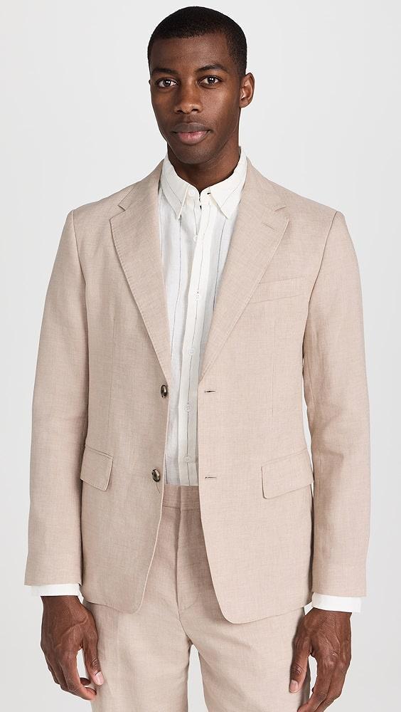 Club Monaco Tech Linen Suit Blazer | Shopbop Product Image