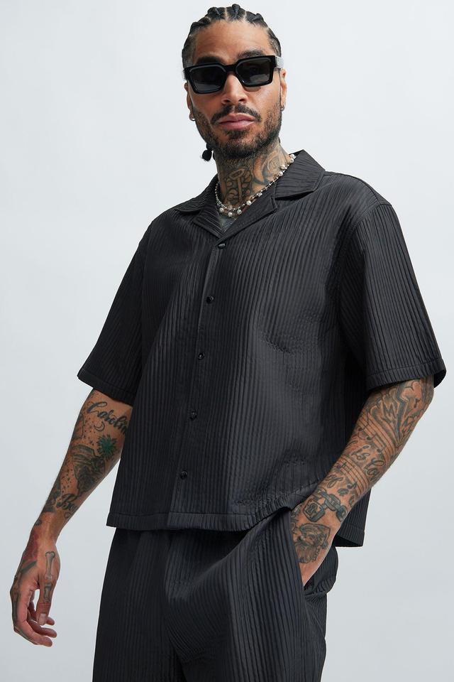 Santiago Shirt - Black Product Image