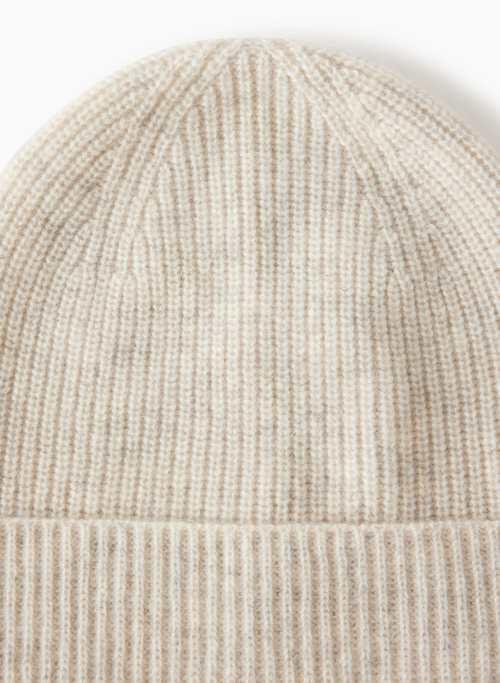 cashmere rib beanie Product Image