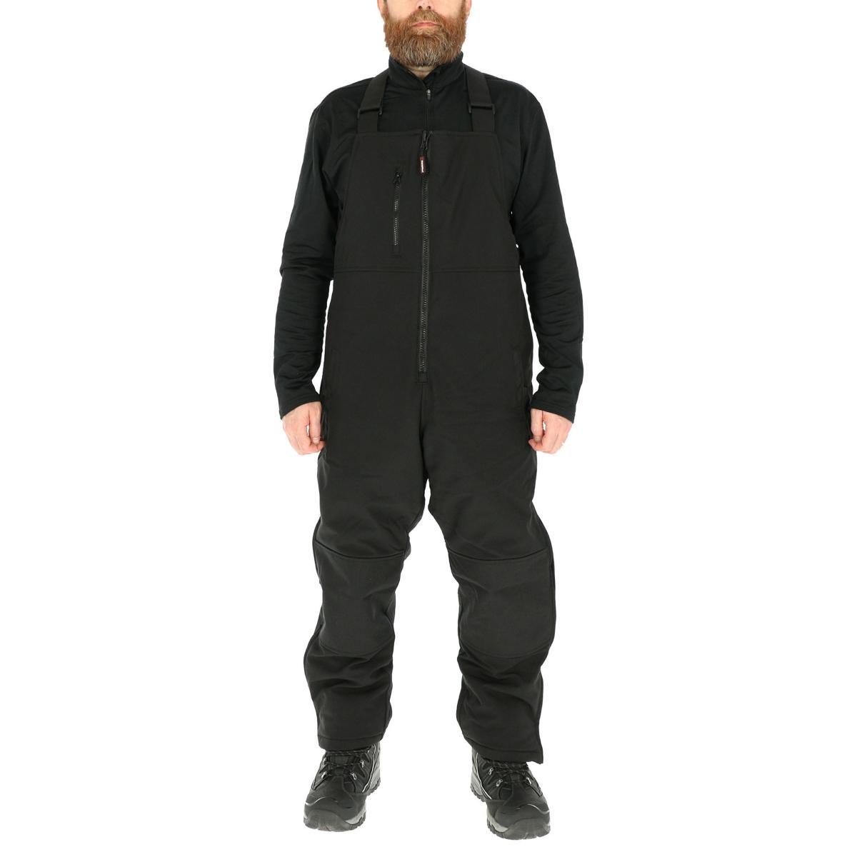 RefrigiWear Mens Warm Insulated Softshell High Bib Overalls Product Image