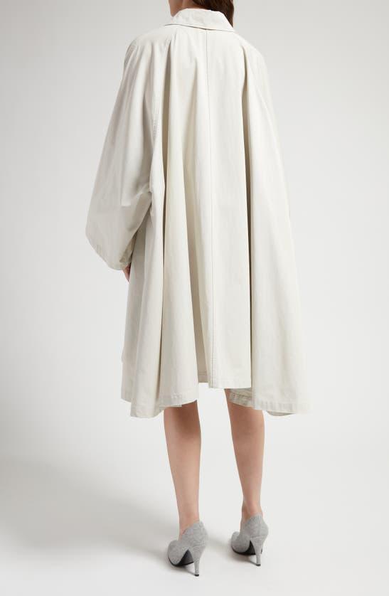 Leinster Wide-sleeve Coat In Ivory Product Image