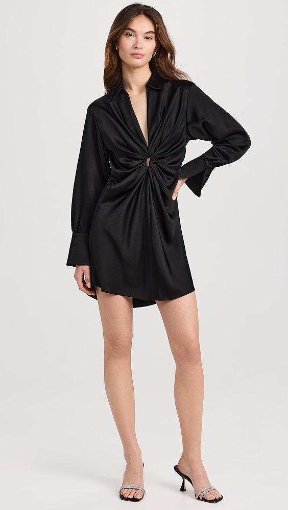 SIMKHAI Roma Long Sleeve Mini Dress | Shopbop Product Image