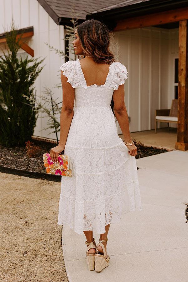 Hold You In My Memory Lace Midi Product Image