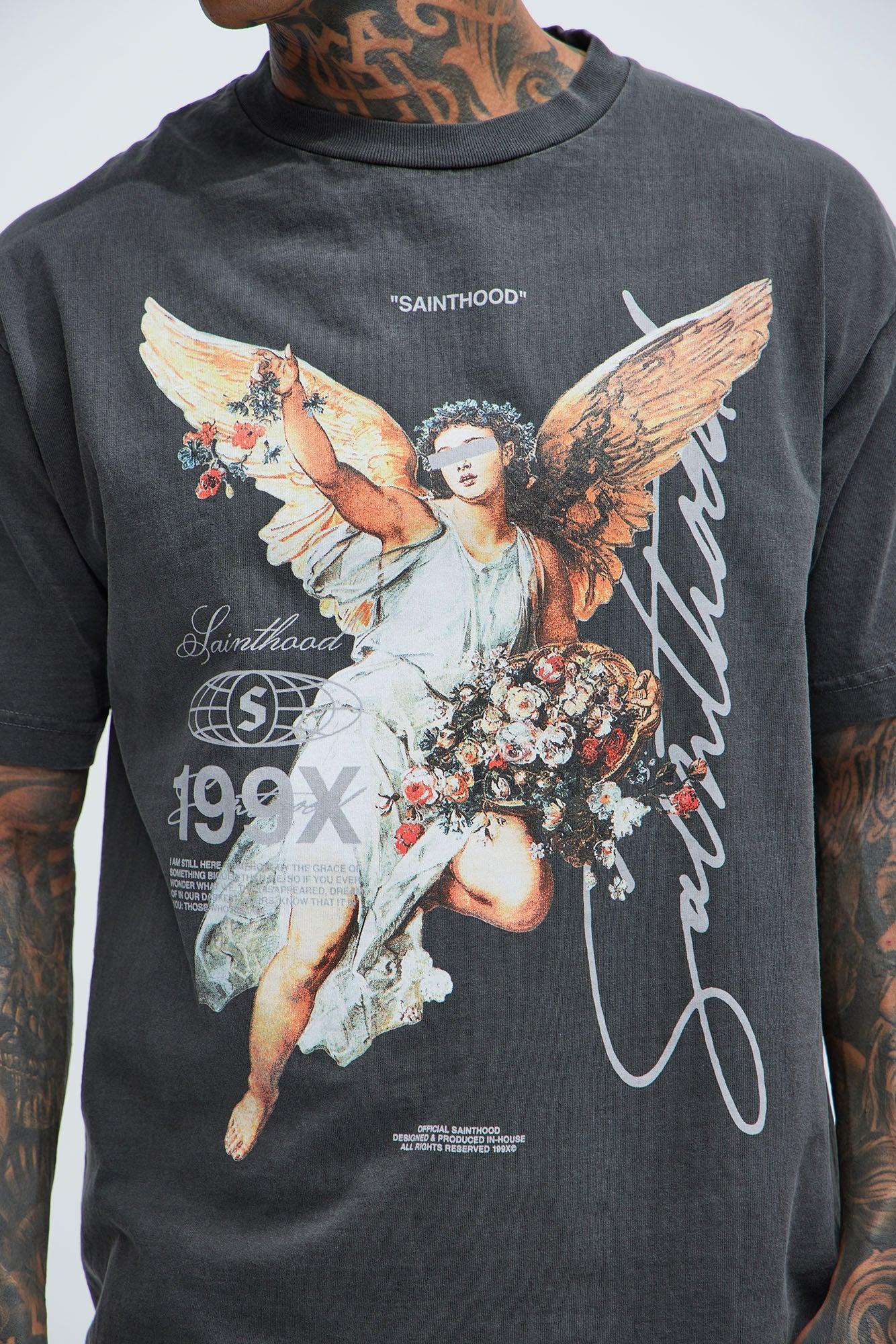 Sainthood 199X Short Sleeve Tee - Black Product Image