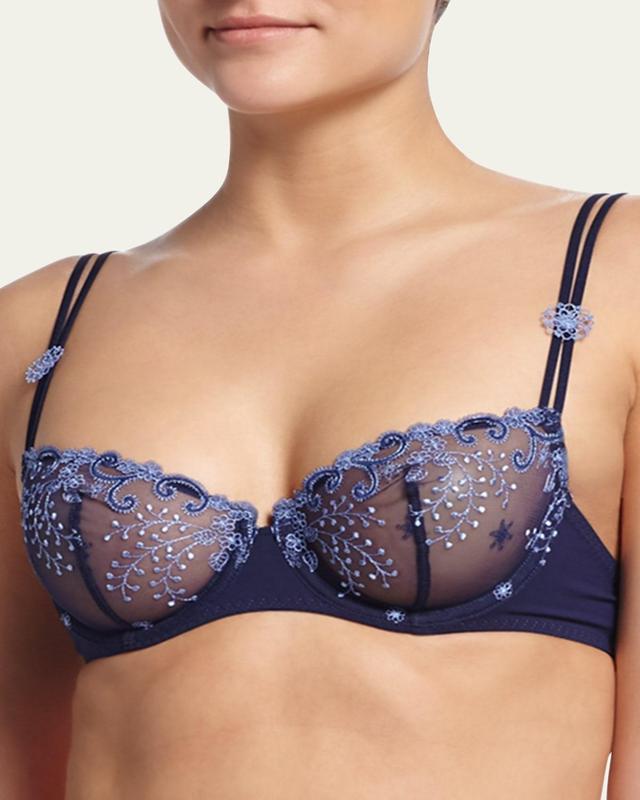 Delice Embroidered Demi Bra Product Image