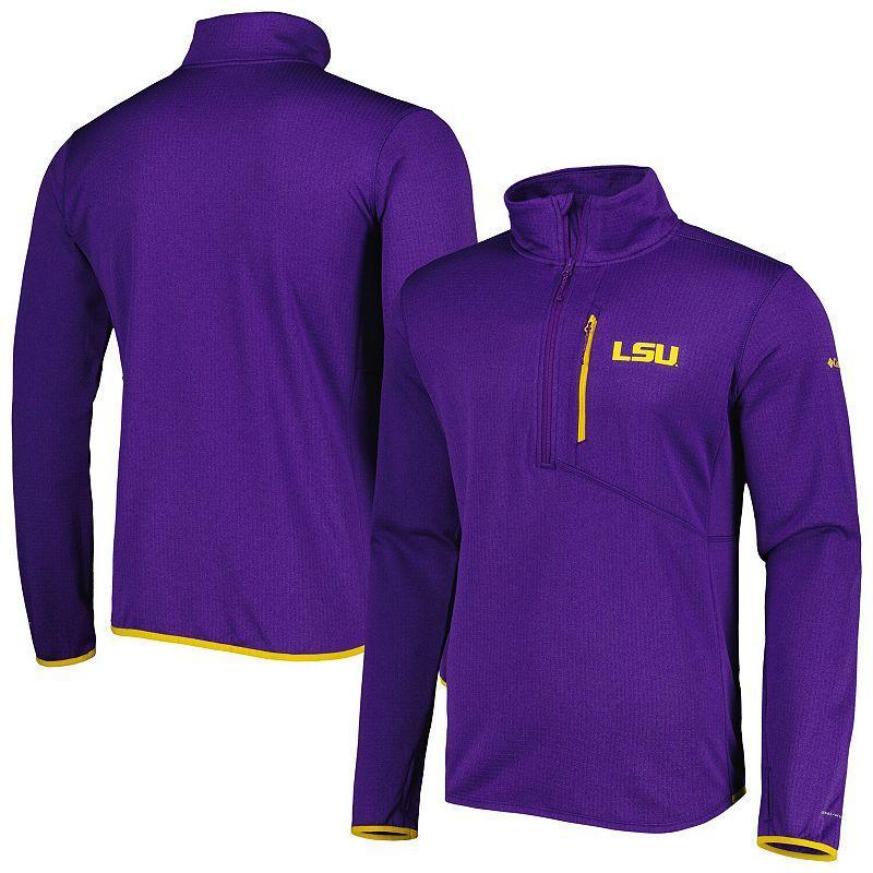 Mens Columbia LSU Tigers Park View Omni-Wick Half-Zip Top Product Image