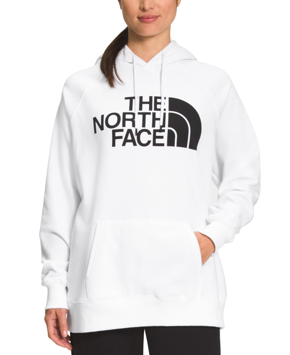 The North Face Womens Half Dome Fleece Pullover Hoodie - Tnf Light Grey Heather Product Image