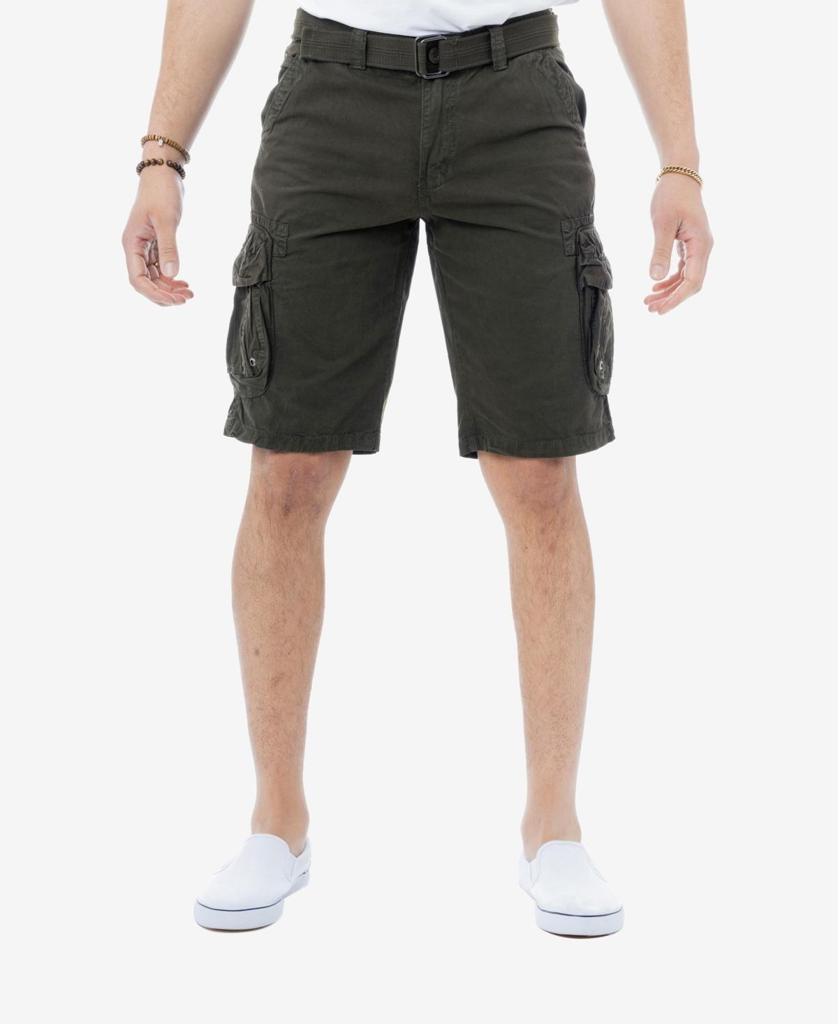 Mens RawX Regular-Fit Belted Cargo Shorts Product Image