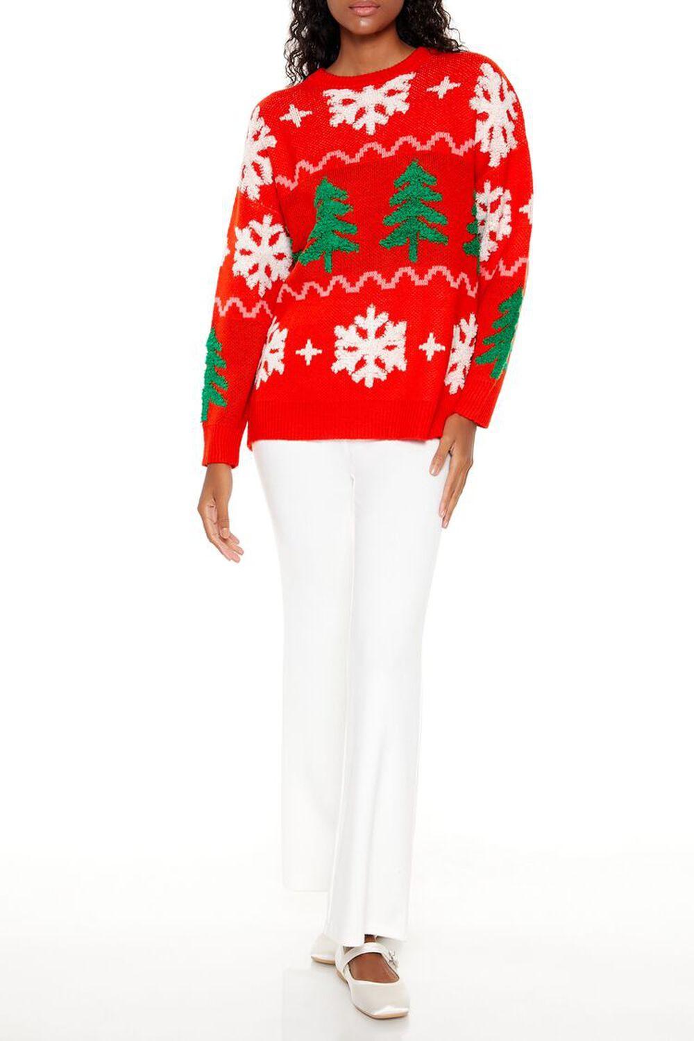 Christmas Tree Fair Isle Sweater | Forever 21 Product Image