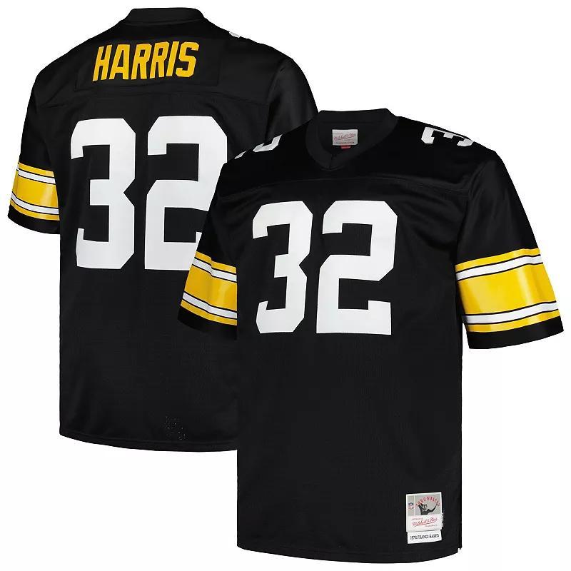 Mens Mitchell & Ness Franco Harris Pittsburgh Steelers Big & Tall 1976 Legacy Retired Player Jersey Product Image