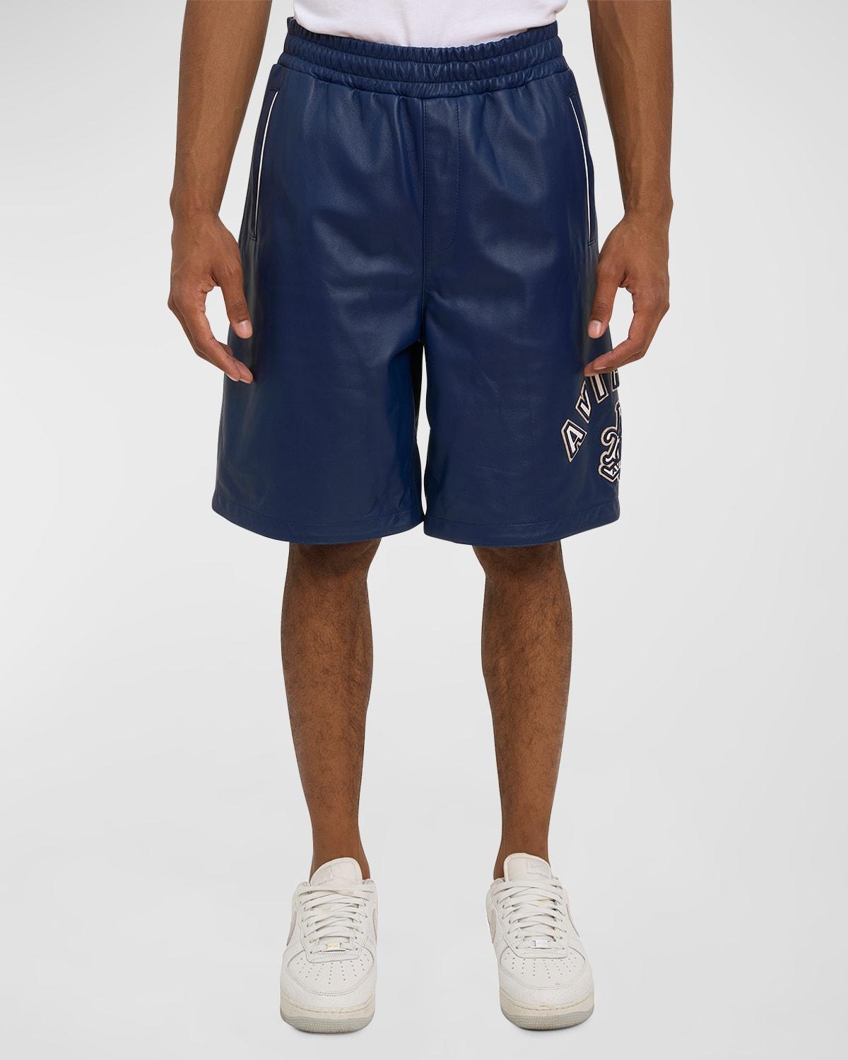 Mens Baseball Nappa Leather Short Product Image