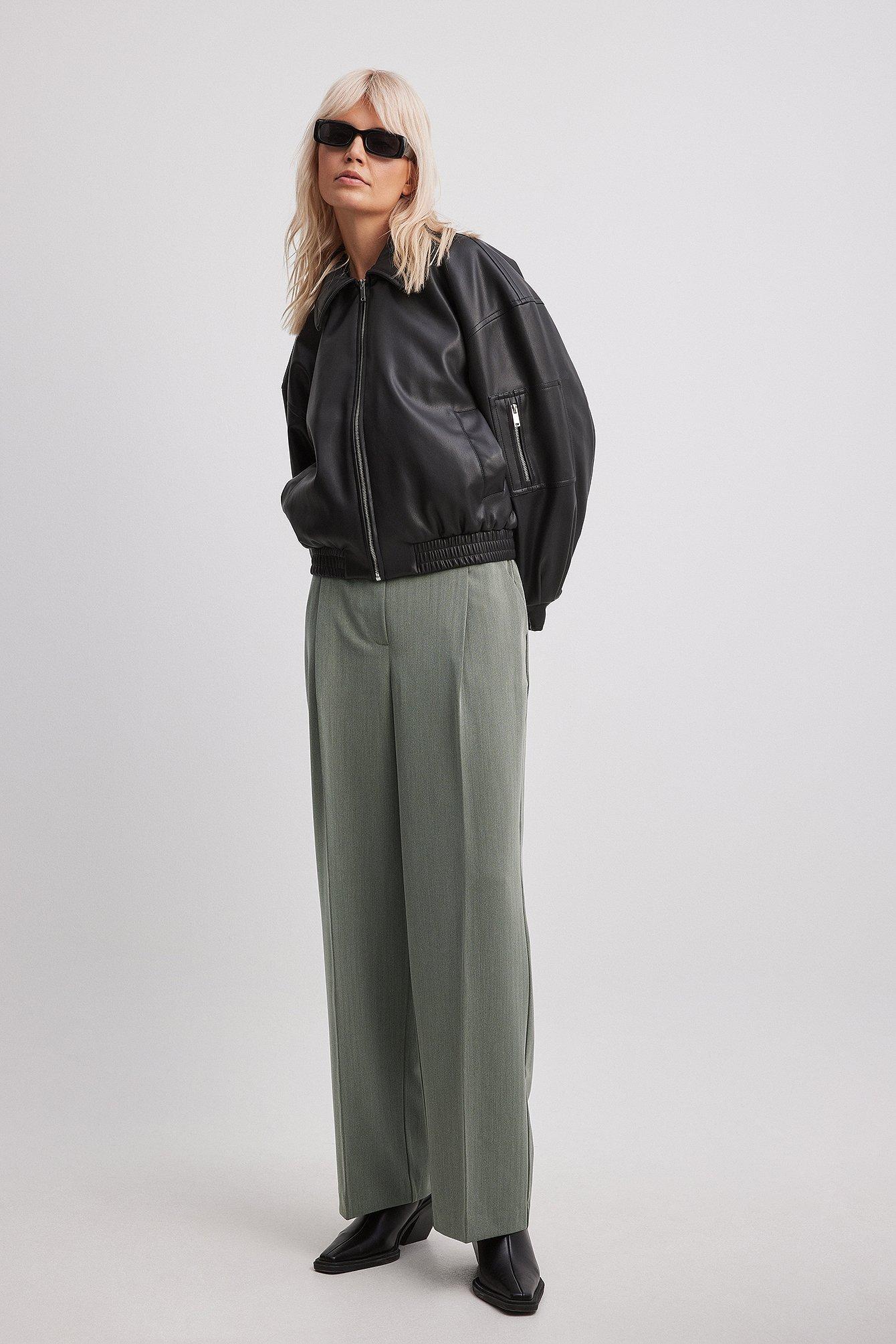 Wide Low Waist Suit Pants product image