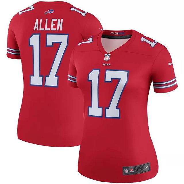 Womens Nike Josh Allen Buffalo Bills Color Rush Legend Player Jersey Product Image