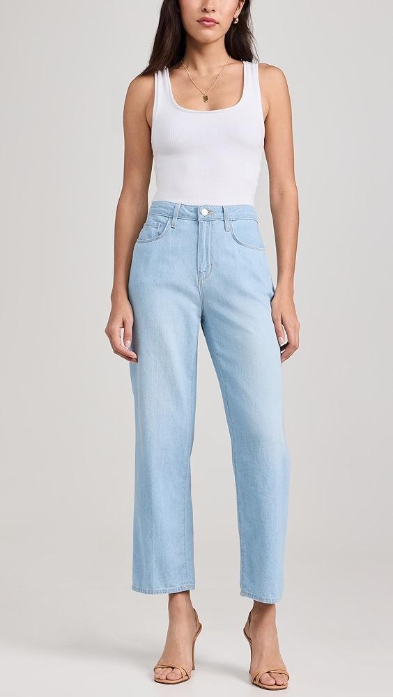 L'AGENCE June Crop Stovepipe Jeans | Shopbop Product Image