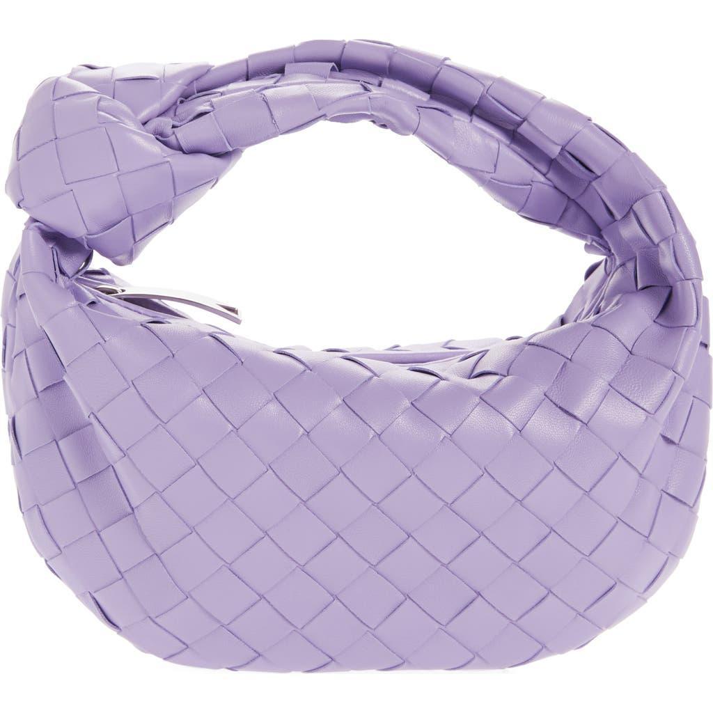 Purple Mini Jodie Top Handle Bag In 4214 Wisteria/silver Product Image