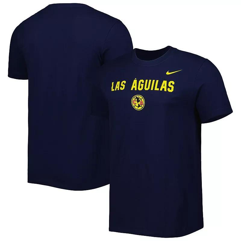 Mens Nike Navy Club America Lockup Core T-Shirt Caf Blue Product Image