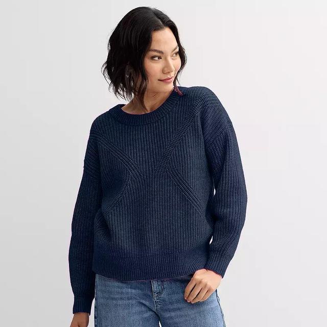 Womens Sonoma Goods For Life Cozy Crewneck Sweater Product Image