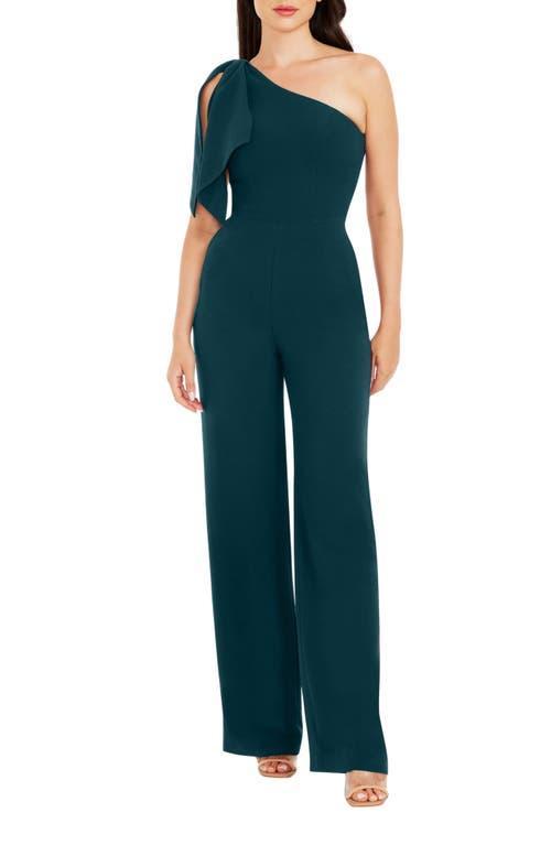 Dress the Population Tiffany One-Shoulder Jumpsuit Product Image