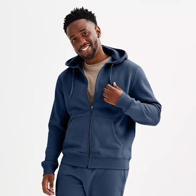 Mens Tek Gear Ultra Soft Fleece Zip Front Hoodie Product Image