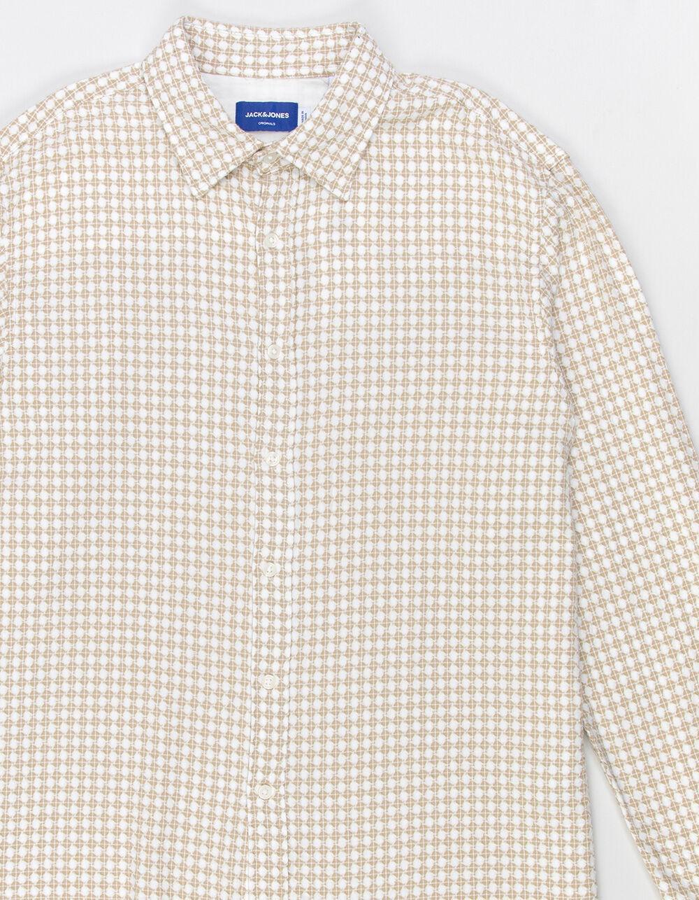 JACK & JONES Joshua Check Mens Long Sleeve Button Up Shirt Product Image