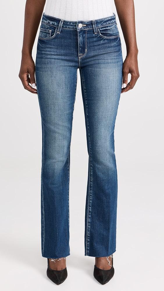 L'AGENCE Sneeki Sneaker Straight Jeans | Shopbop Product Image