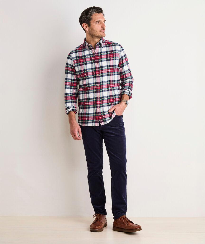 Vineyard Flannel Plaid Shirt Product Image