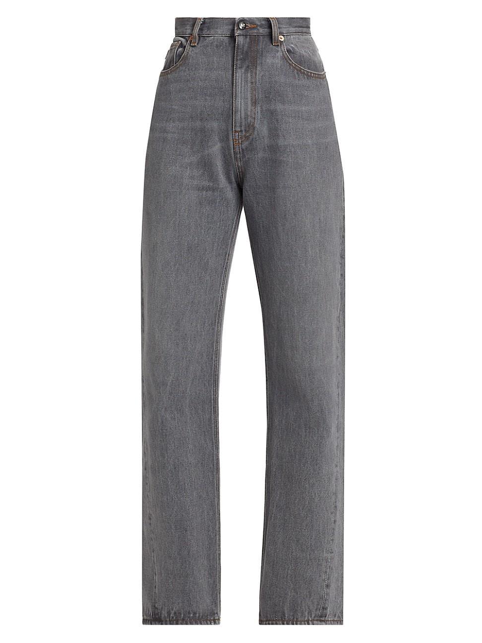 Womens Marengo Sayula High-Rise Straight-Leg Jeans product image