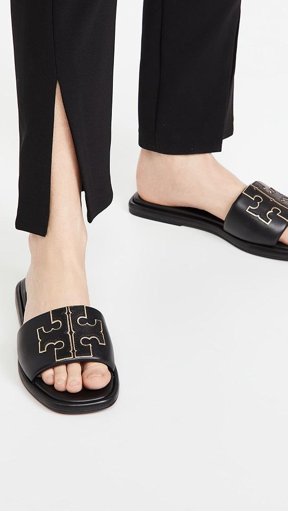 Tory Burch Double T Sport Slides | Shopbop Product Image