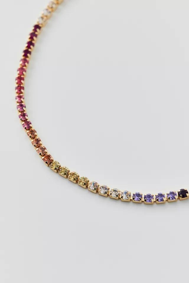 Essential Rhinestone Tennis Necklace Product Image