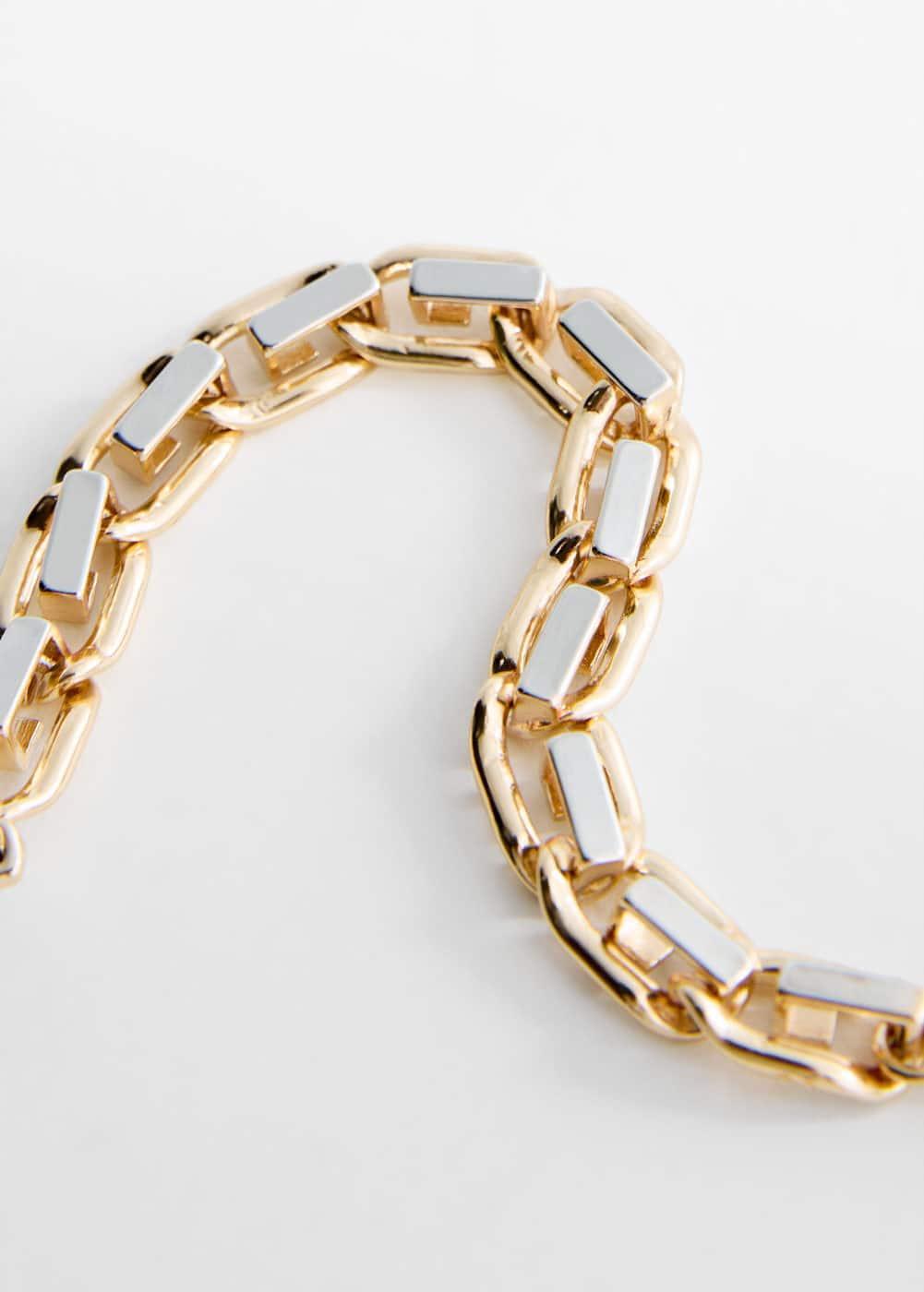 MANGO - Mixed link bracelet - One size - Women Product Image