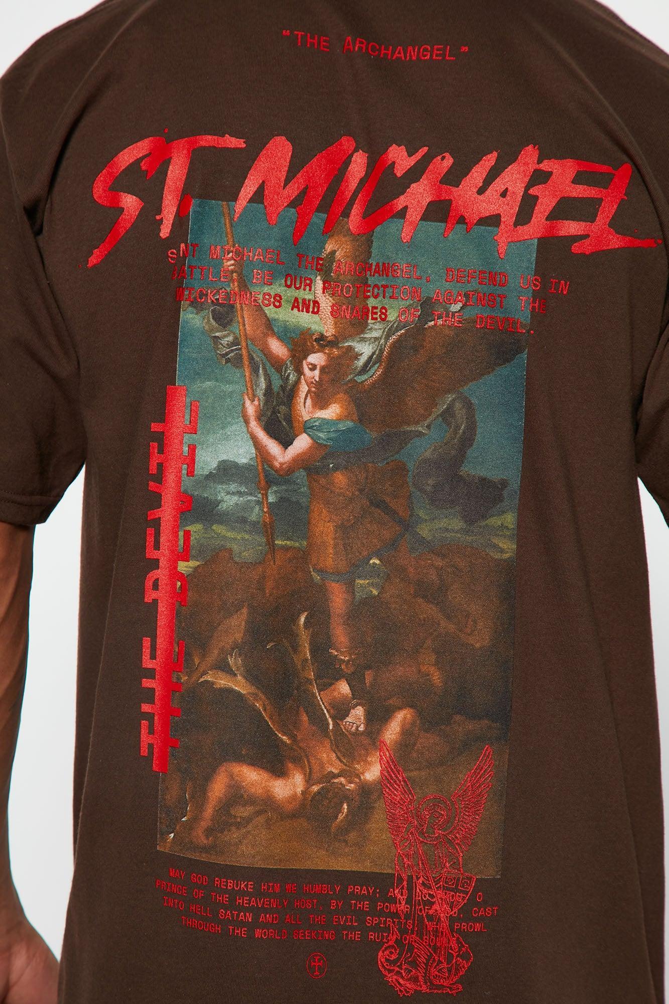 The Archangel Short Sleeve Tee - Brown Product Image