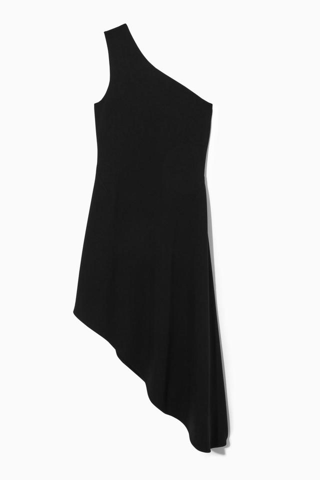 ASYMMETRIC ONE-SHOULDER MIDI DRESS Product Image