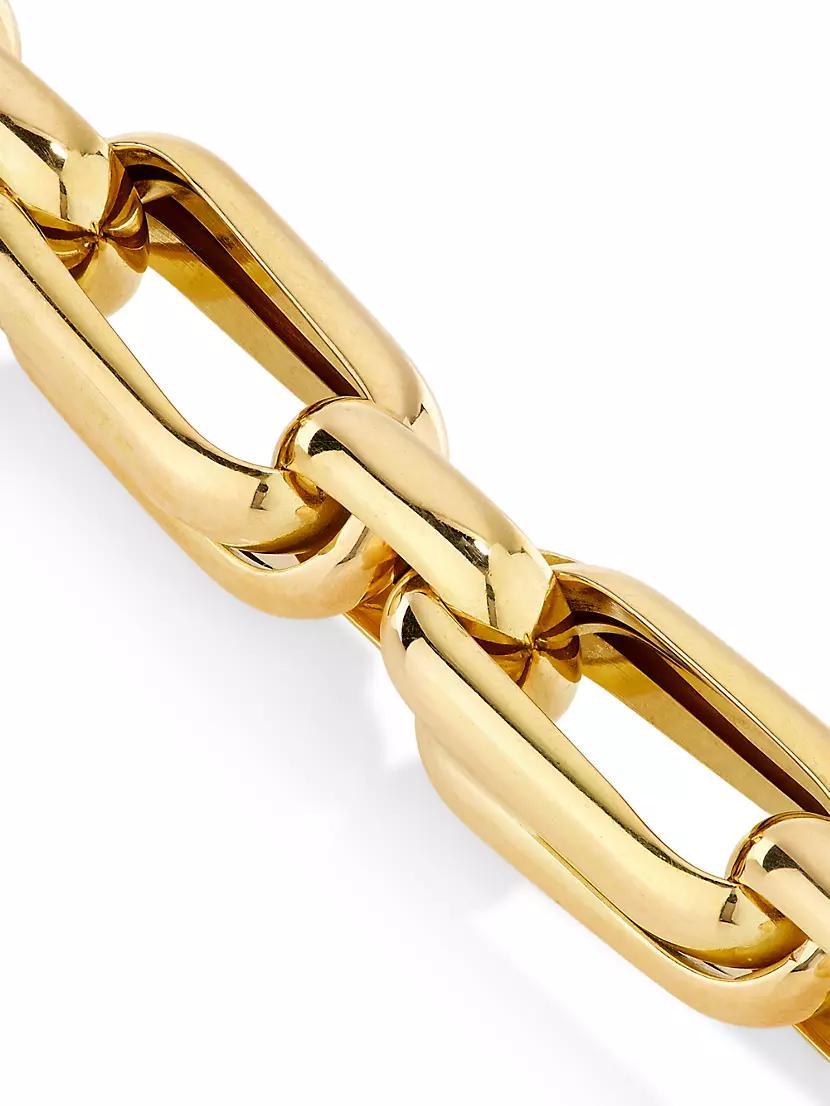 18K Yellow Gold Chain Bracelet Product Image