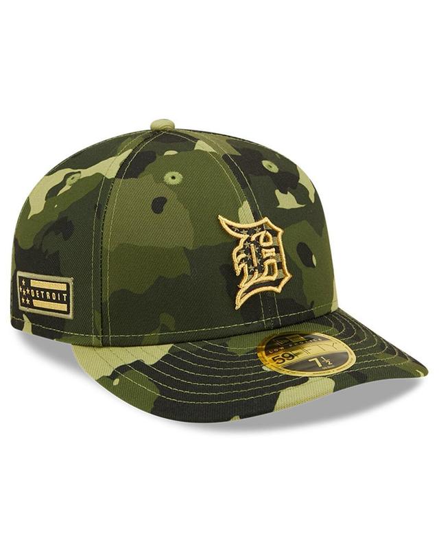 Mens New Era Camo Detroit Tigers 2022 Armed Forces Day On-Field Low Profile 59FIFTY Fitted Hat Product Image