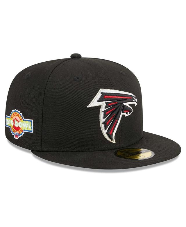 Mens New Era Atlanta Falcons Main Patch 59FIFTY Fitted Hat Product Image