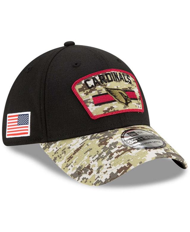 Mens Black-Camouflage Arizona Cardinals 2021 Salute To Service 39THIRTY Flex Hat Product Image