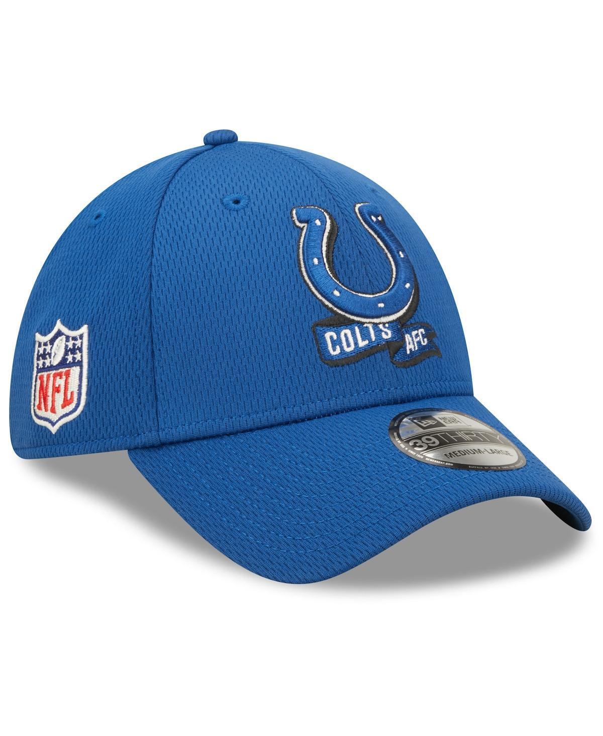 Mens New Era Royal Indianapolis Colts 2022 Sideline 39THIRTY Coaches Flex Hat Product Image