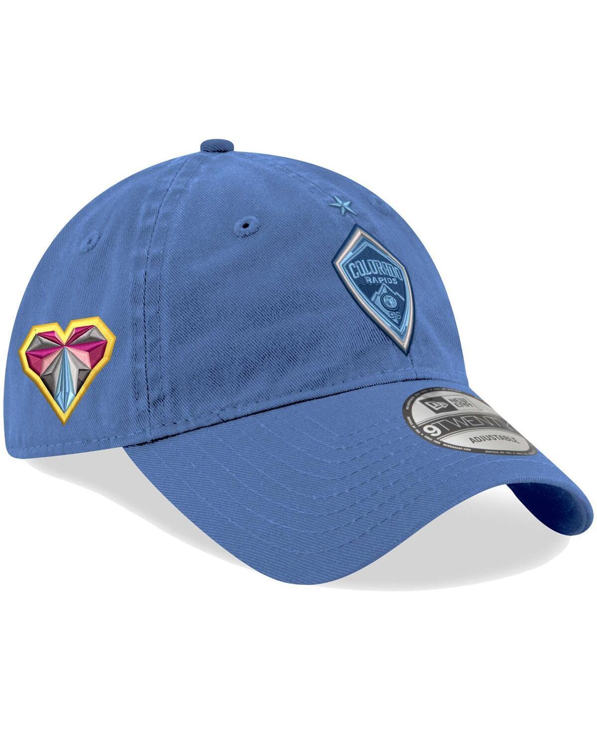 Mens New Era Light Blue Colorado Rapids Jersey Hook 9TWENTY Adjustable Hat Product Image