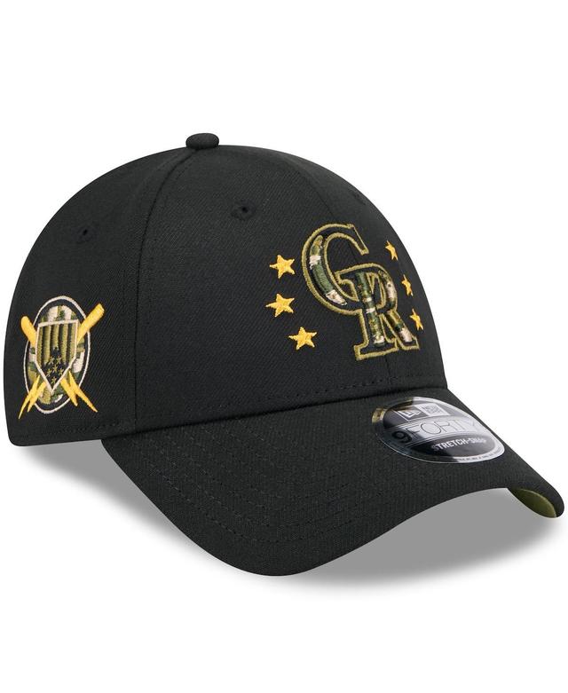 New Era Mens Colorado Rockies 2024-Armed Forces Day 9FORTY Adjustable Hat Product Image