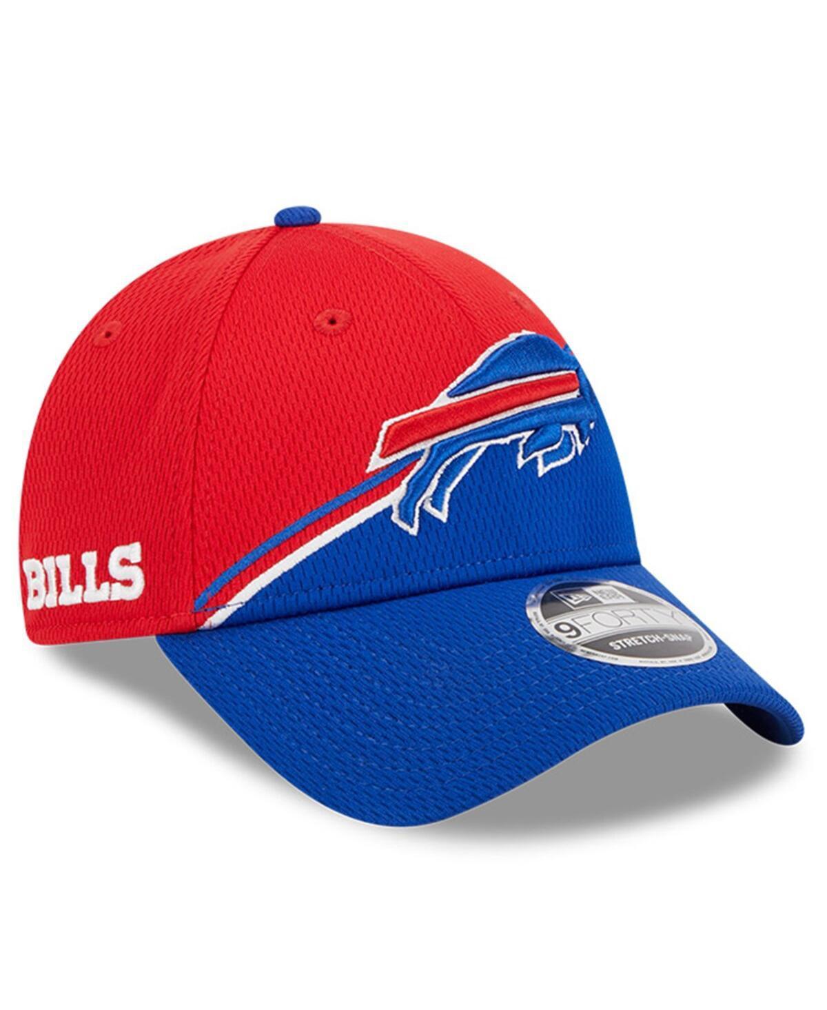 Mens New Era Red Buffalo Bills 2023 Sideline 9FORTY Adjustable Hat - Red Product Image