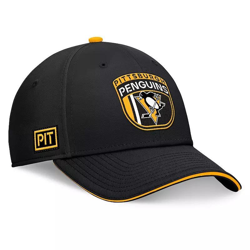 Fanatics Mens Black Pittsburgh Penguins 2024 Nhl Draft Flex Hat - Black Product Image