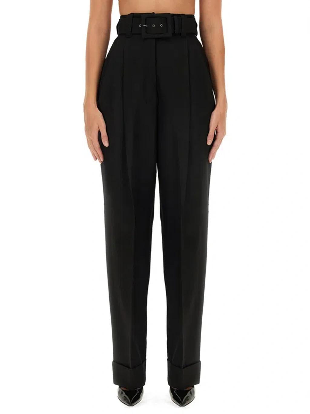 MAX MARA Street Piano Pants In Black Product Image