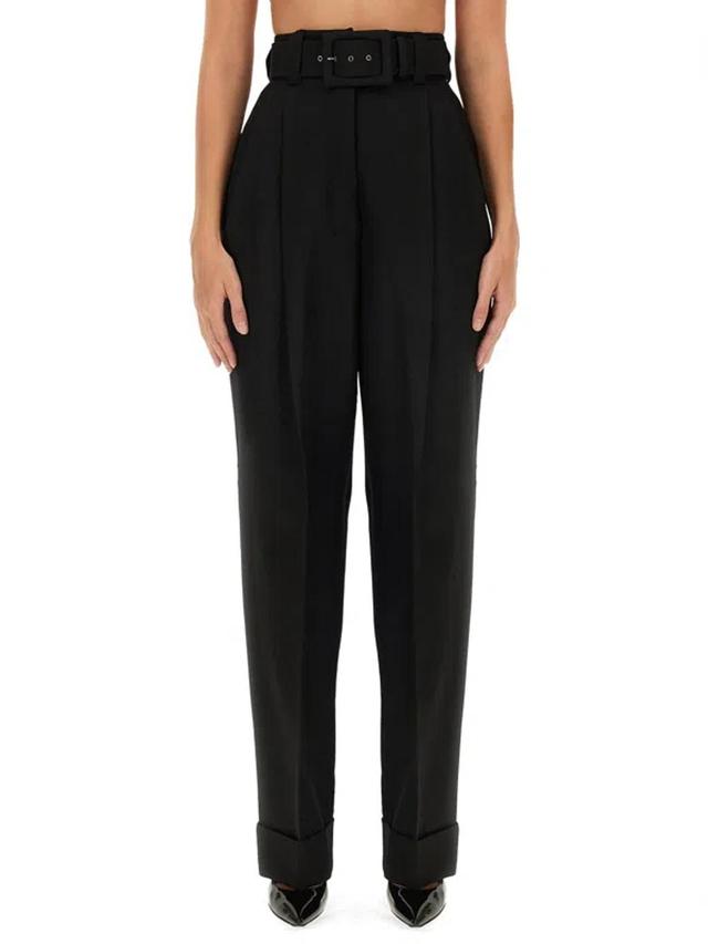 MAX MARA Street Piano Pants In Black Product Image