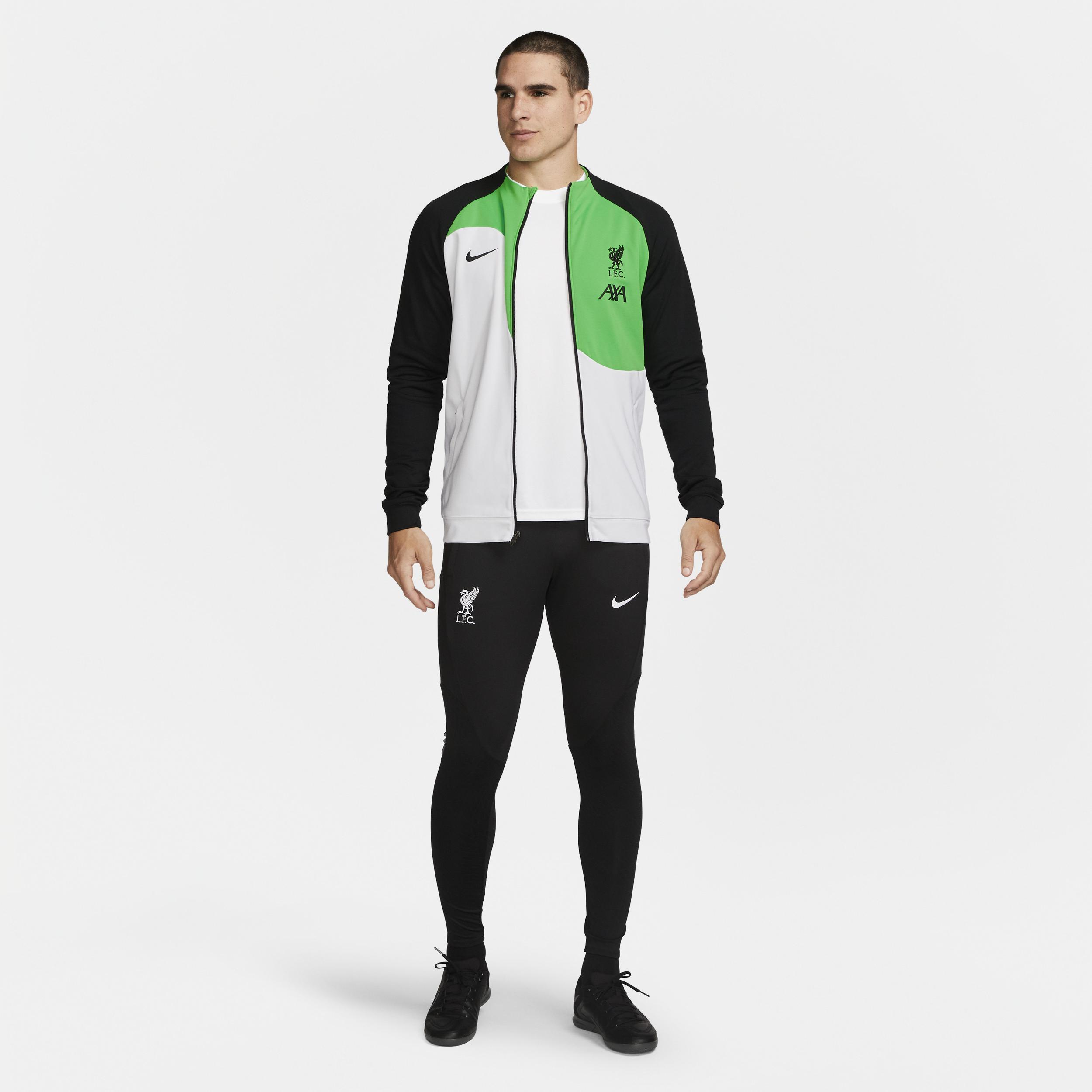 Mens Nike White Liverpool Academy Pro Anthem Raglan Performance Full-Zip Jacket Product Image